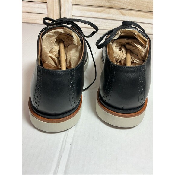 allen edmonds Leather Shoes shoes Size  7.5 D Black Color main image 5